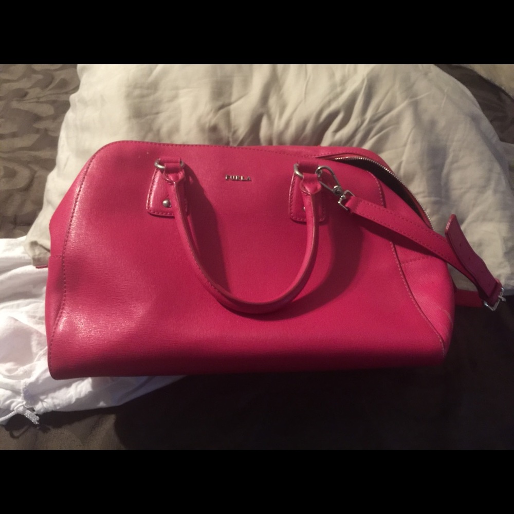 Furla Saffiano Leather designer handbag